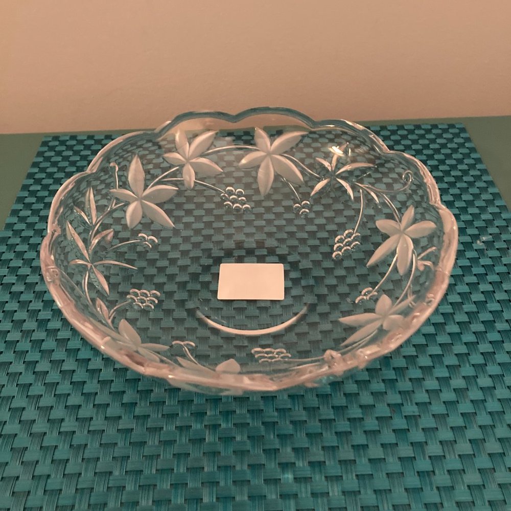 Mikasa Garden Terrace Crystal Bowl